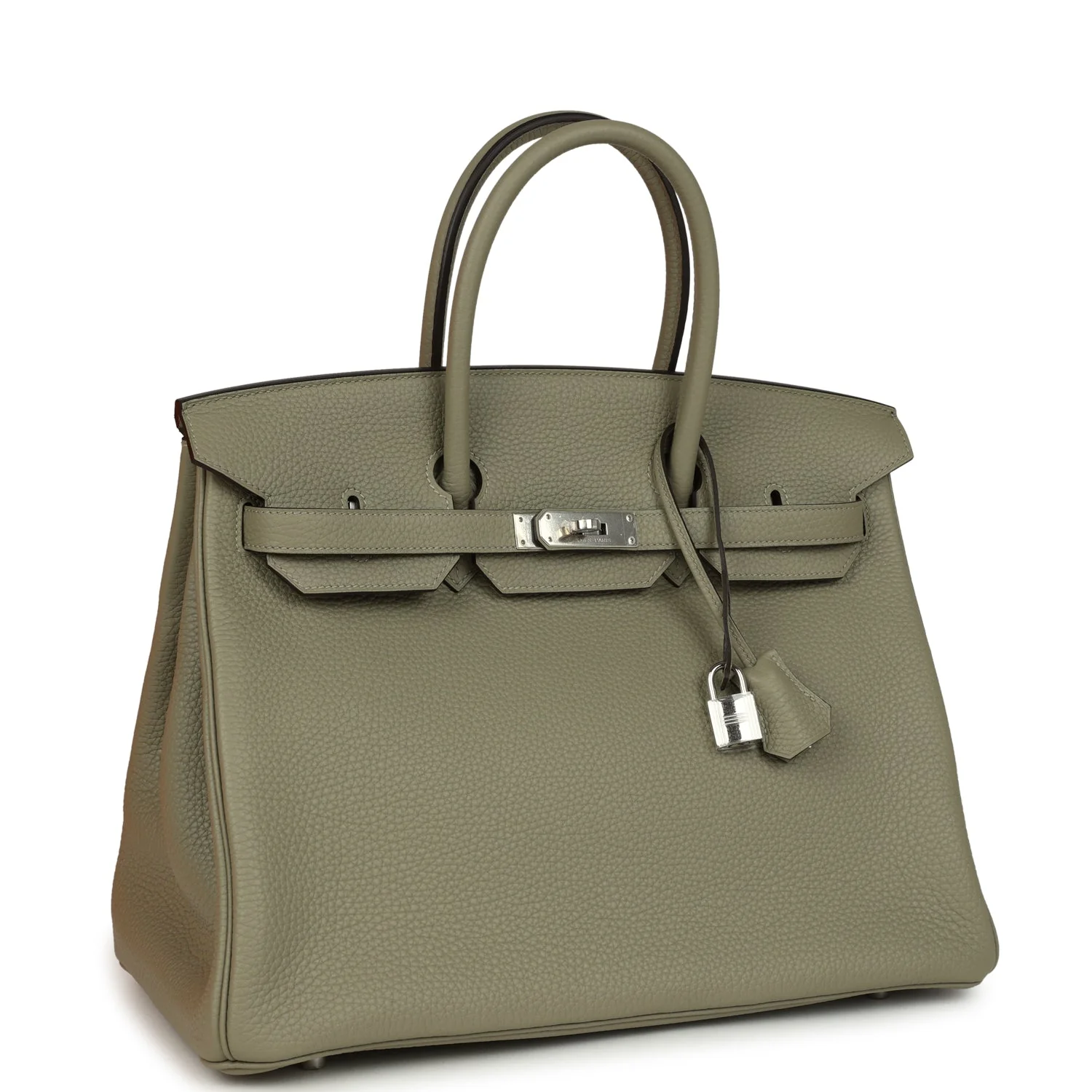 Hermes Birkin 35 Sauge Togo Palladium Hardware
