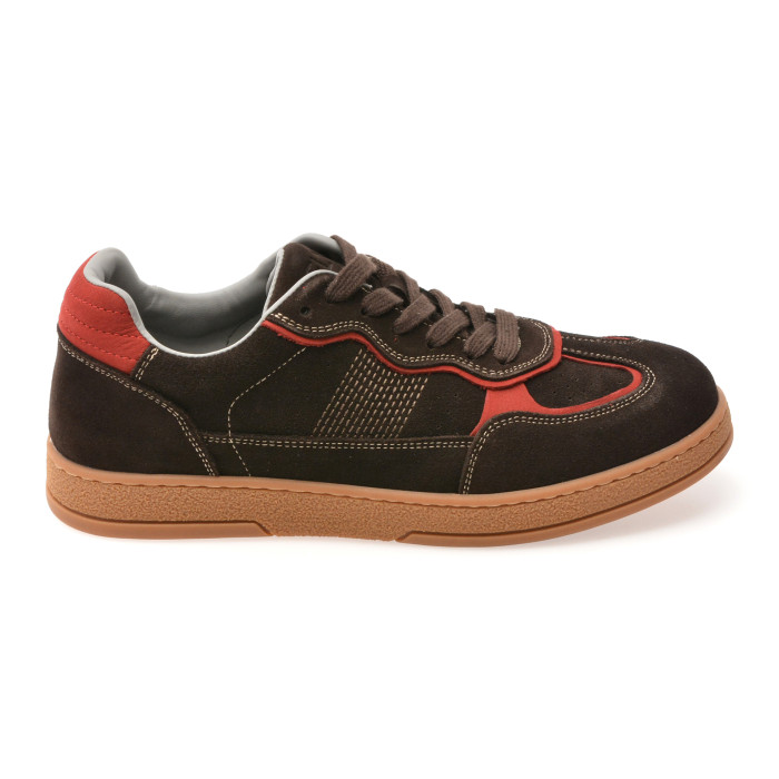 Pantofi sport FLAVIA PASSINI maro, 9715, din piele intoarsa