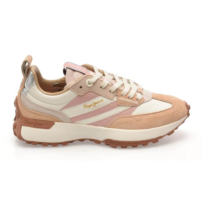 Pantofi sport PEPE JEANS roz, LS60032, din piele naturala