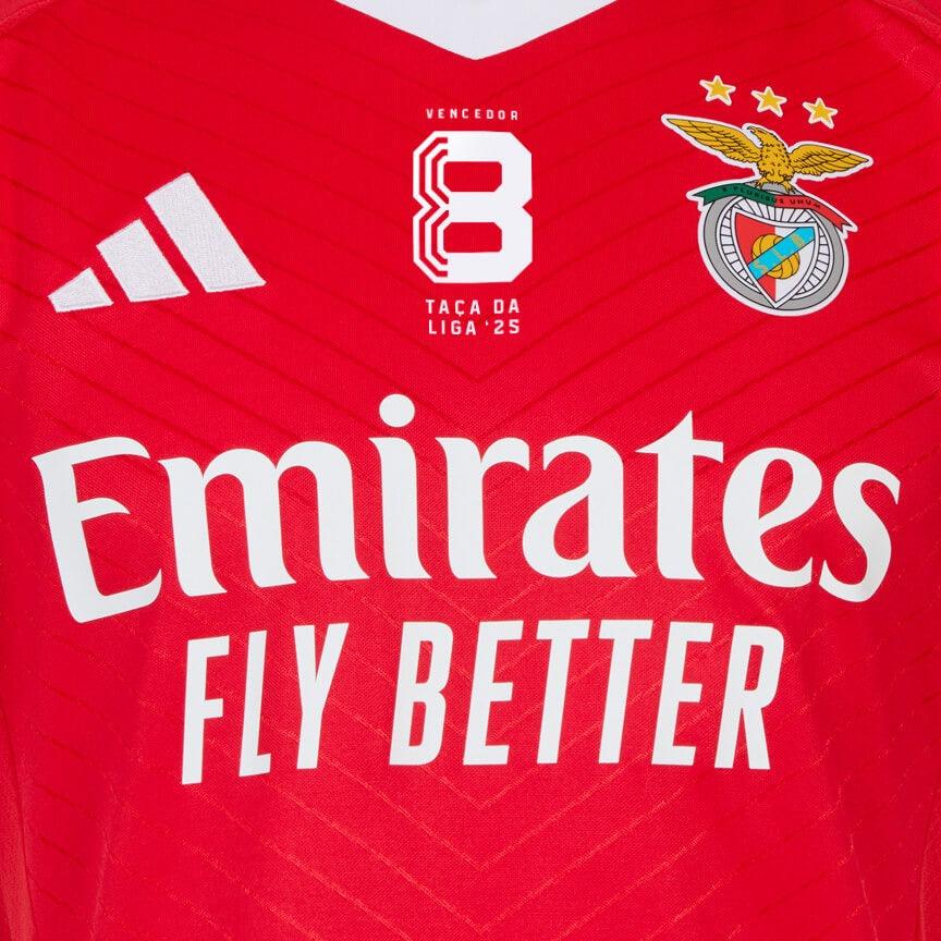 Camisola Benfica Principal Ta?a da Liga 2025 - MODELO EXCLUSIVO! ????