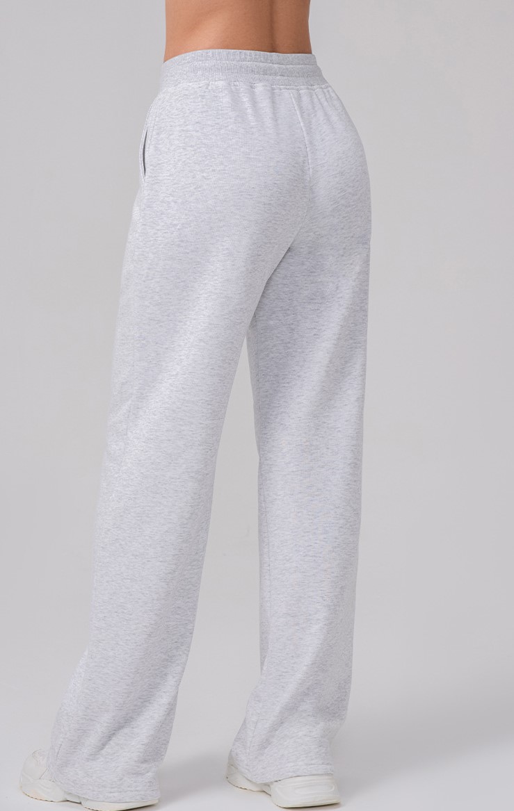 Women's Autumn/Winter High-Waisted Drawstring Wide-Leg Sweatpants, Loose Fit, Casual, Yoga, Fitness, Running Pants