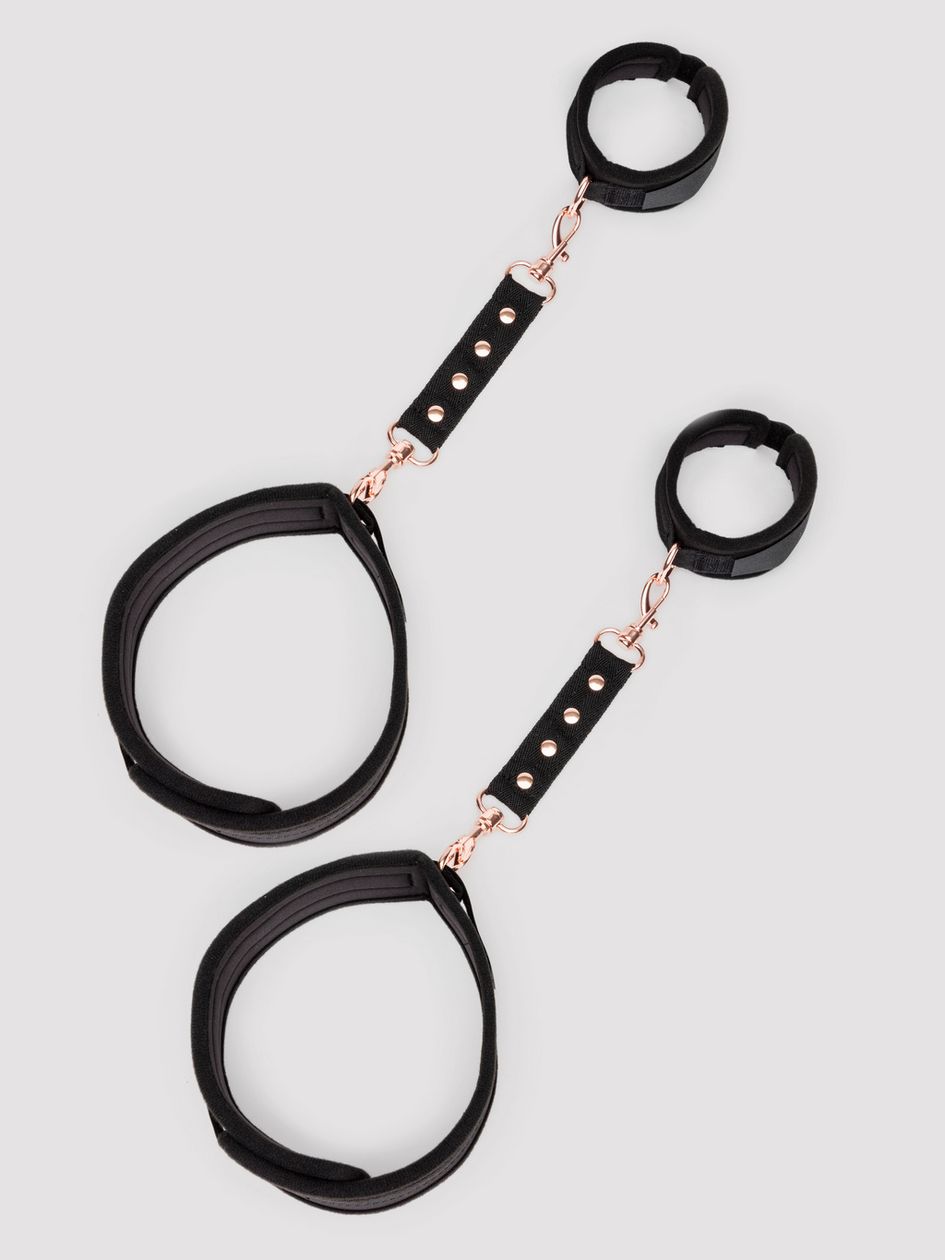 Bondage Boutique Soft Wrist to Thigh Restraints