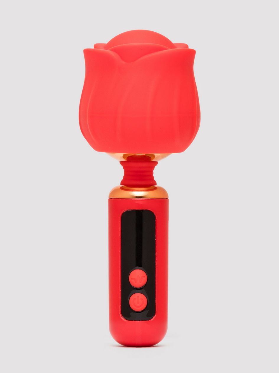LOVISS Rose Mini Massage Wand Vibrator