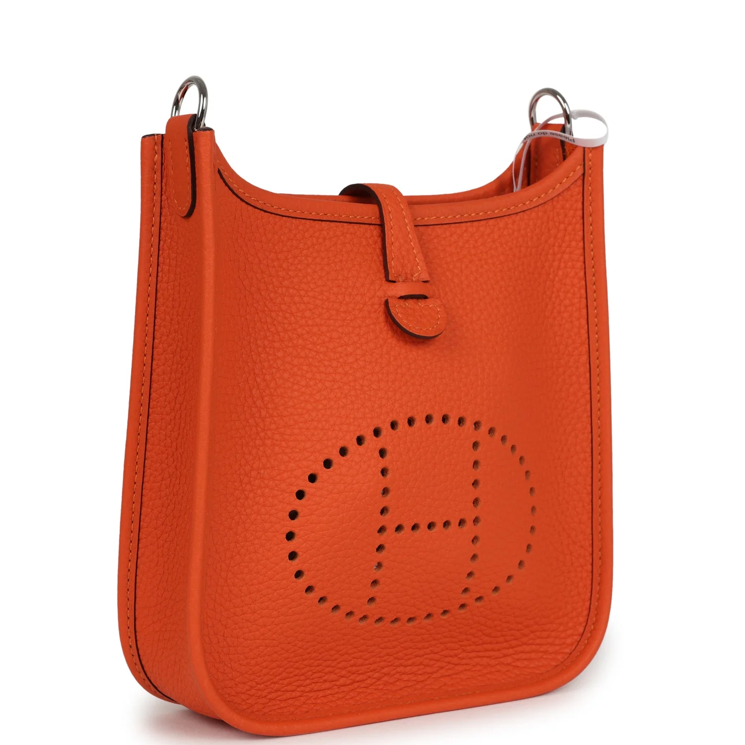 Hermes Evelyne TPM Feu Clemence Palladium Hardware