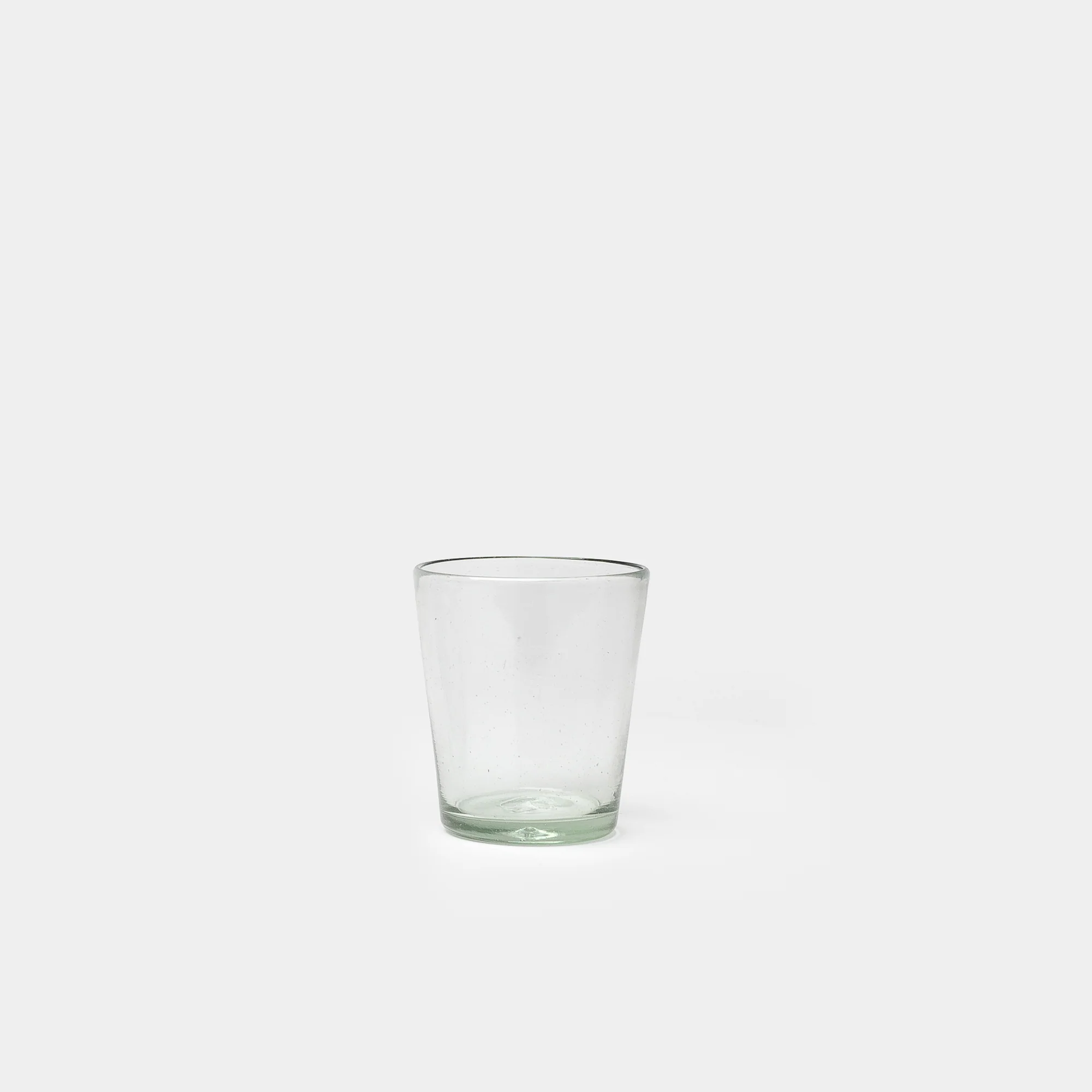Tapered Recycled Glassware