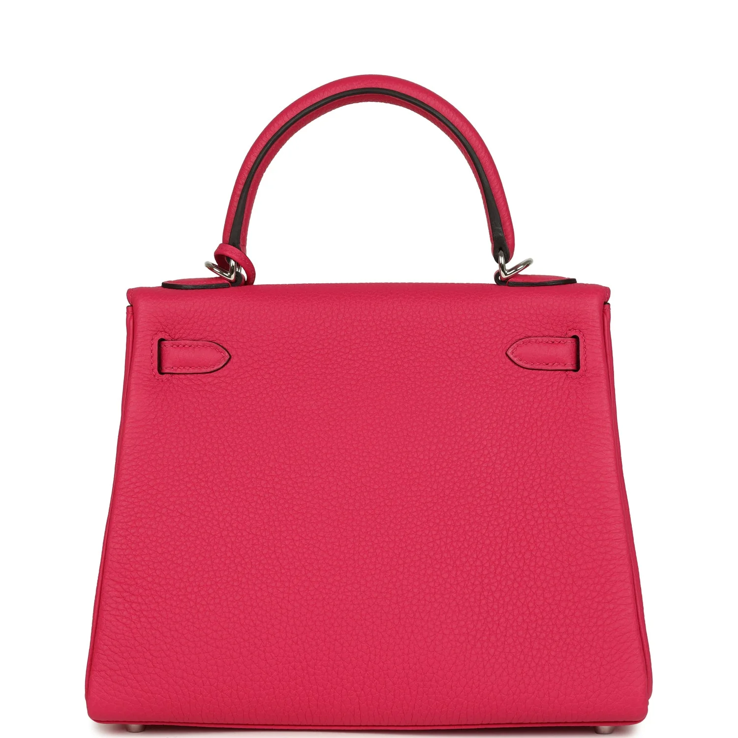 Hermes Kelly Retourne 25 Rose Mexico Togo Palladium Hardware
