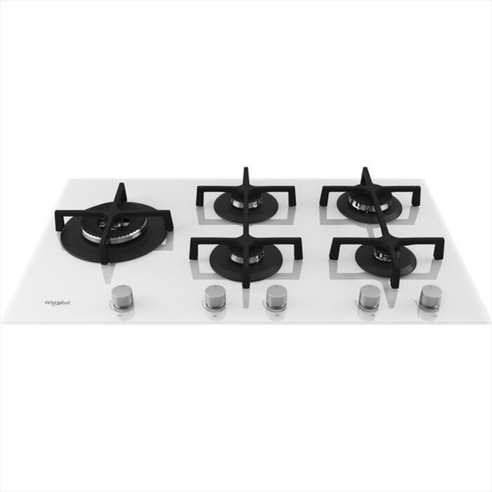WHIRLPOOL - Piano cottura a gas ELEMENTS GOA 9523/WH 86cm-Bianco
