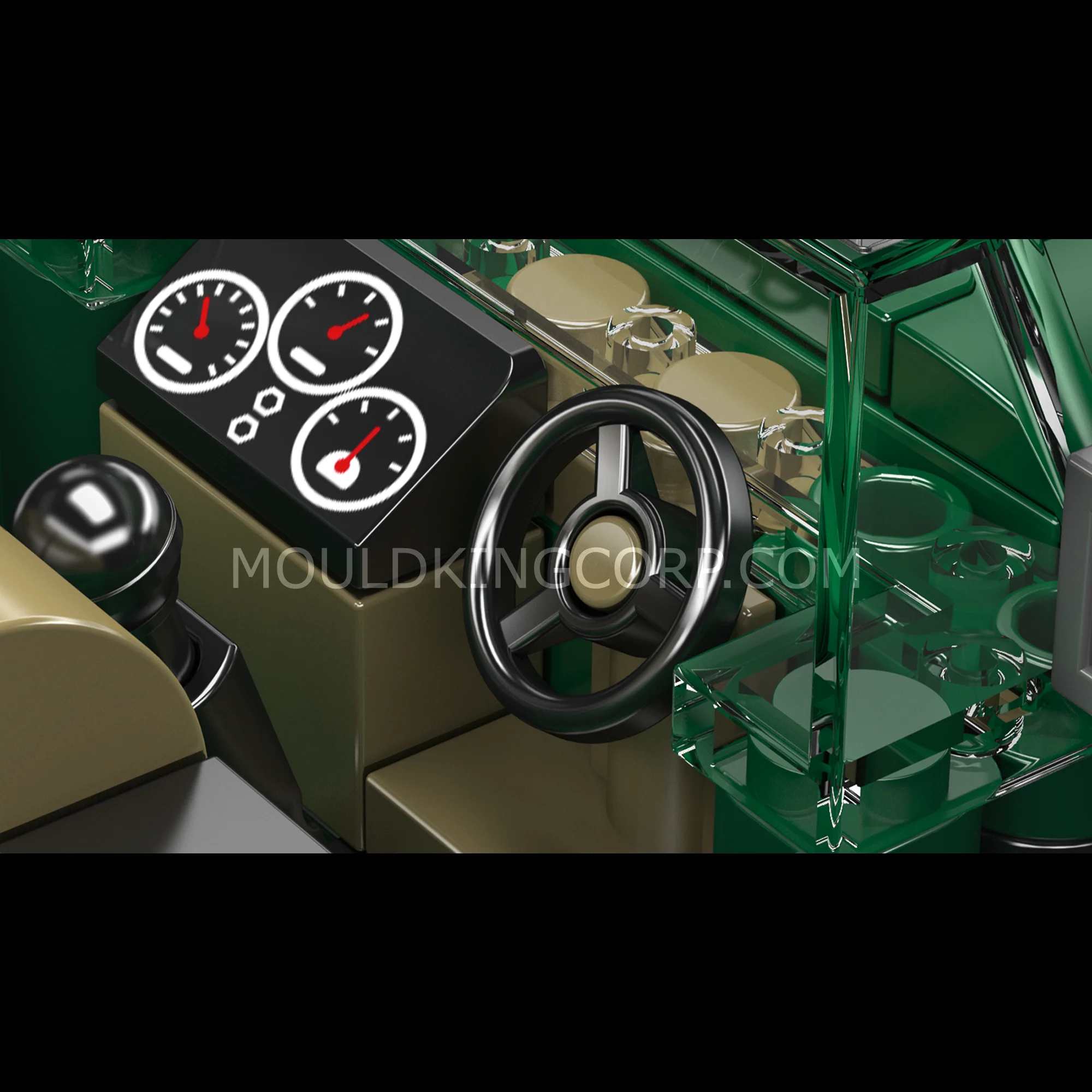 MOULD KING 27105 British 4½ Litre Super Luxury Car Building Set | 320 Pcs