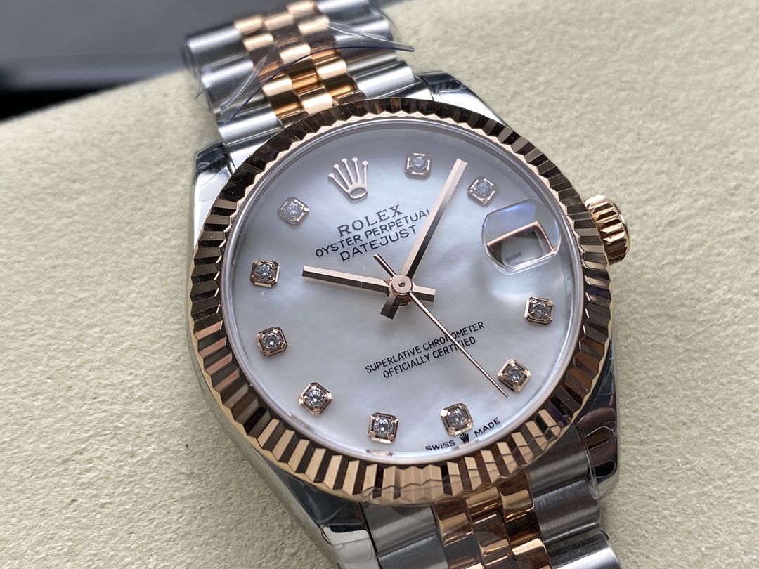 Rolex Datejust 31 Diamonds Jubilee Bracelet 278271 0026 Women's Watch