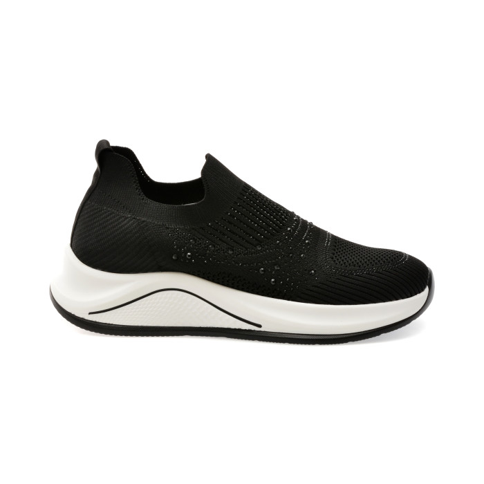 Pantofi sport FLAVIA PASSINI negri, 1007, din material textil