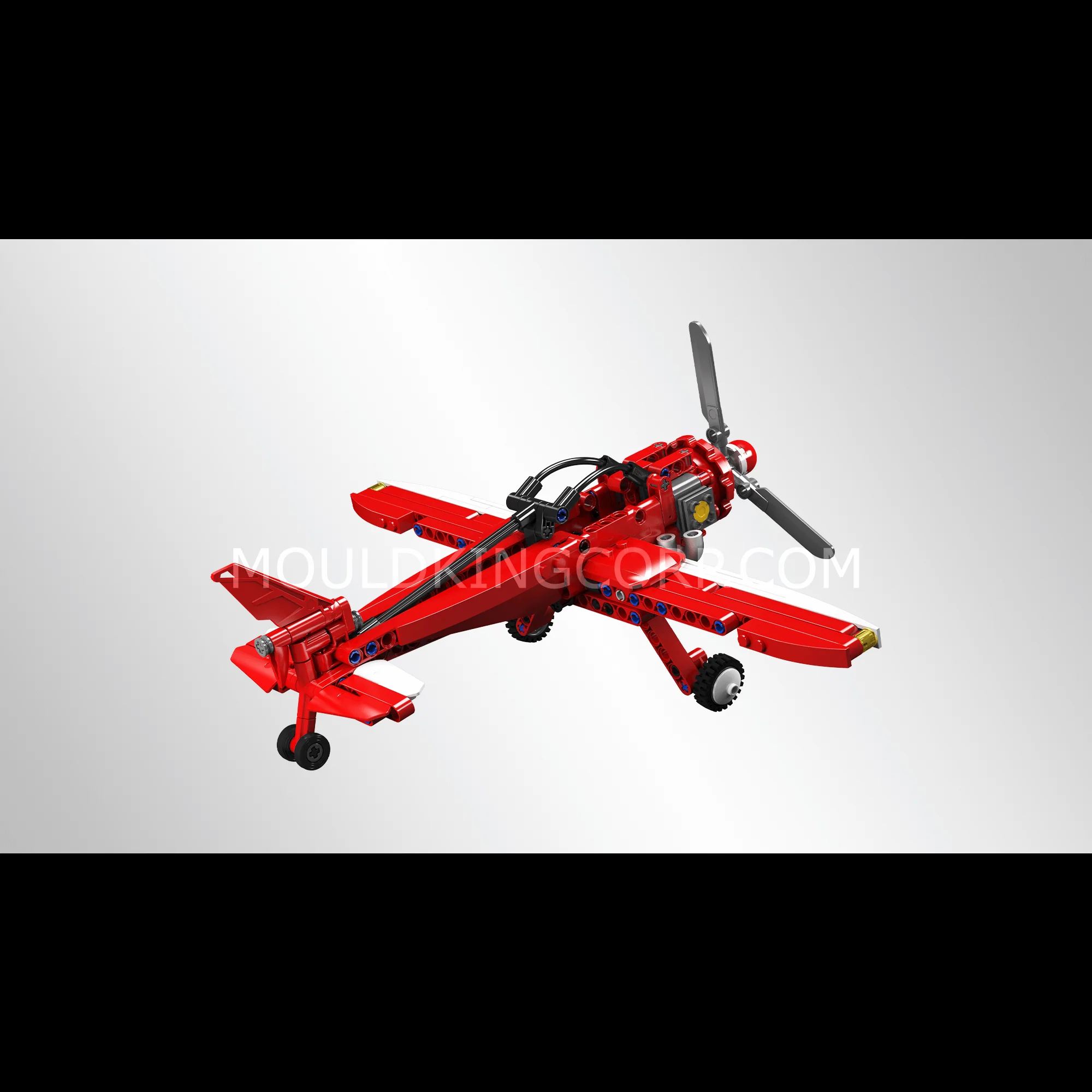 Mould King 24023 Racing Plane Building Toy Set | 252 PCS