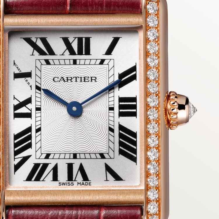 TANK LOUIS Rose Gold Diamond 22mm