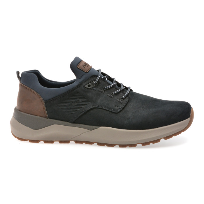 Pantofi sport RIEKER bleumarin, 6050, din piele naturala