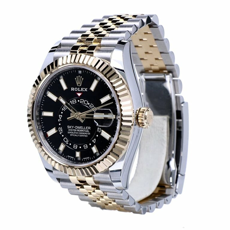 Steel Gold Jubilee Sky Dweller Replica