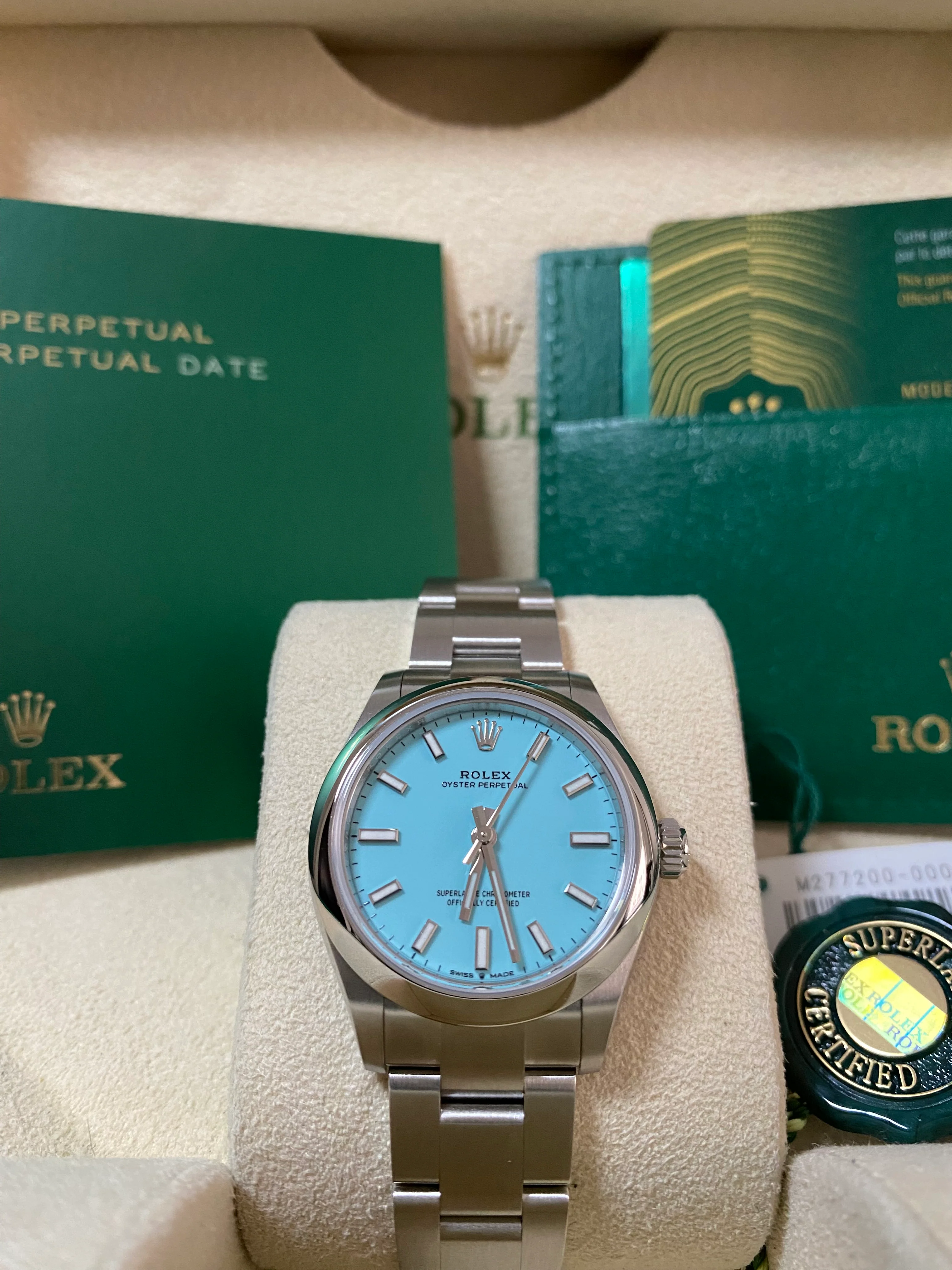 Rolex Oyster Perpetual 31 - 2023 - Domed Bezel - 
