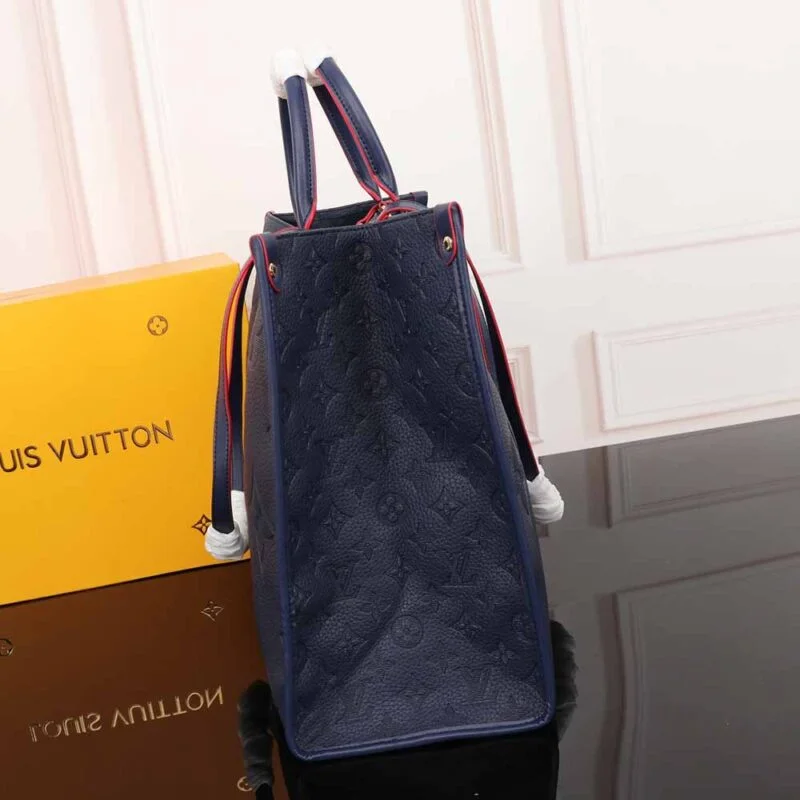 Louis Vuitton Onthego Gm-M45320 41Cm Blk/Blue/Red