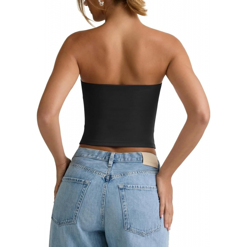 AURETOP Padded Tube Top with Built-in Bra