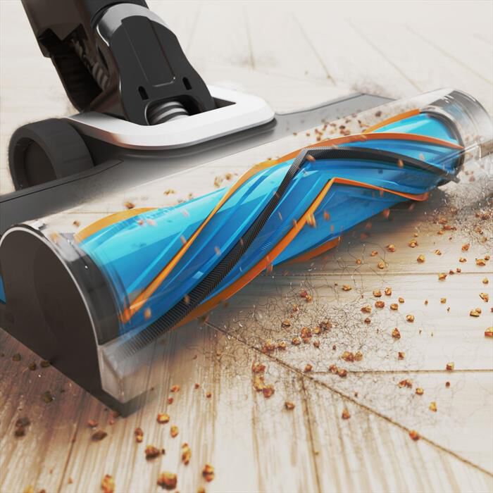 BLACK & DECKER - Scopa elettrica BHFEB520D1-TITANIUM/BLU