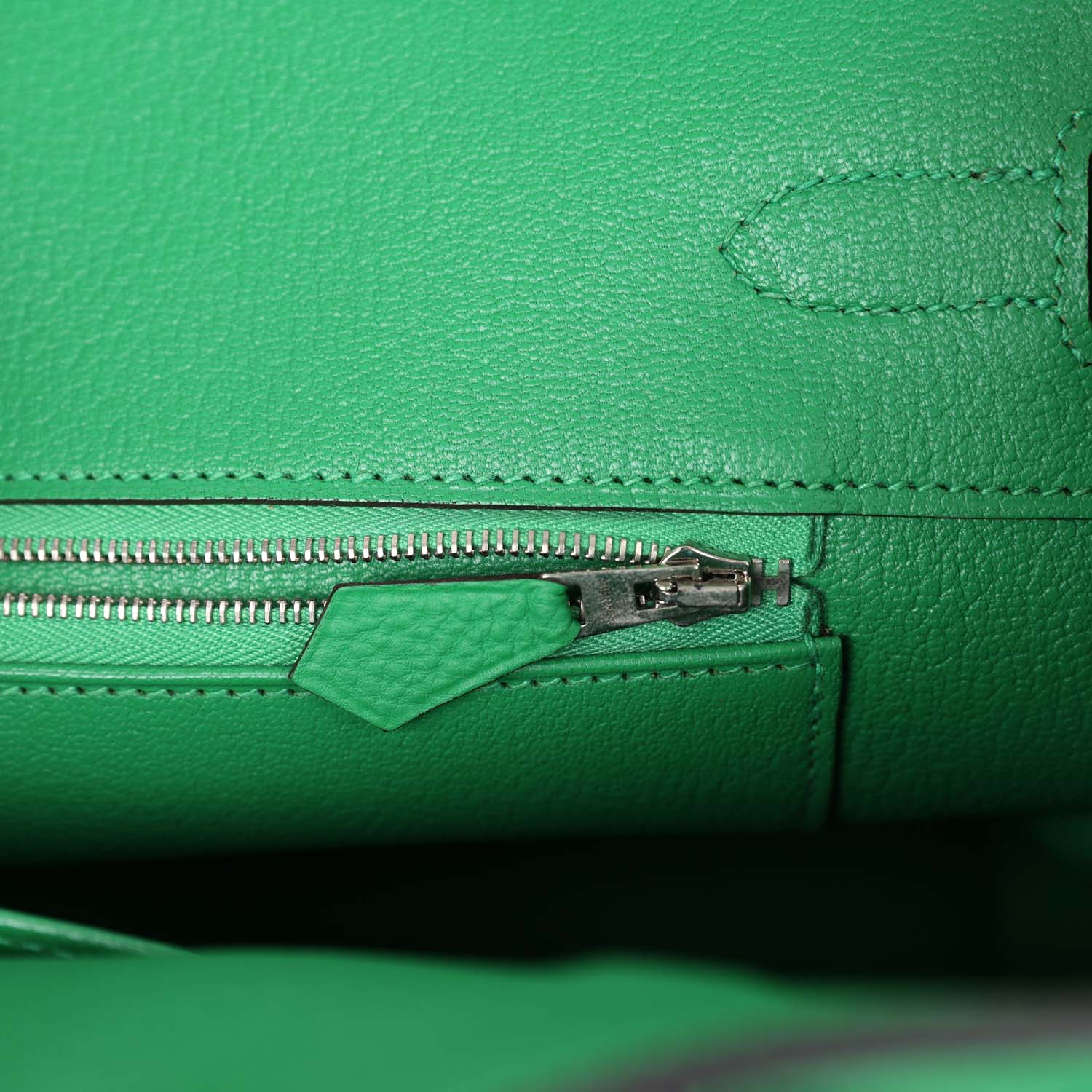 Hermes Birkin 35 Bambou Togo Palladium Hardware