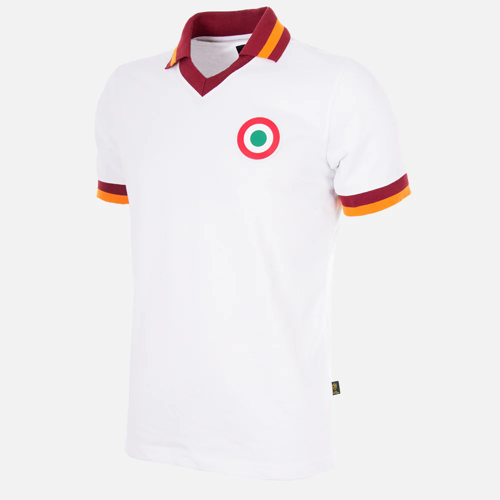 AS Roma Away 1980 - 81 Retro Football Shirt