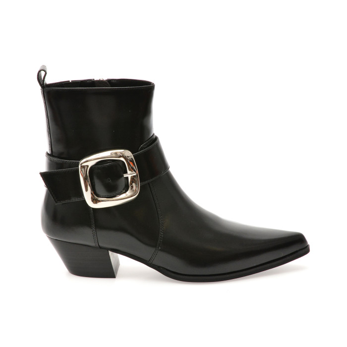 Ciocate elegante EPICA PREMIUM negre, B084, din piele naturala