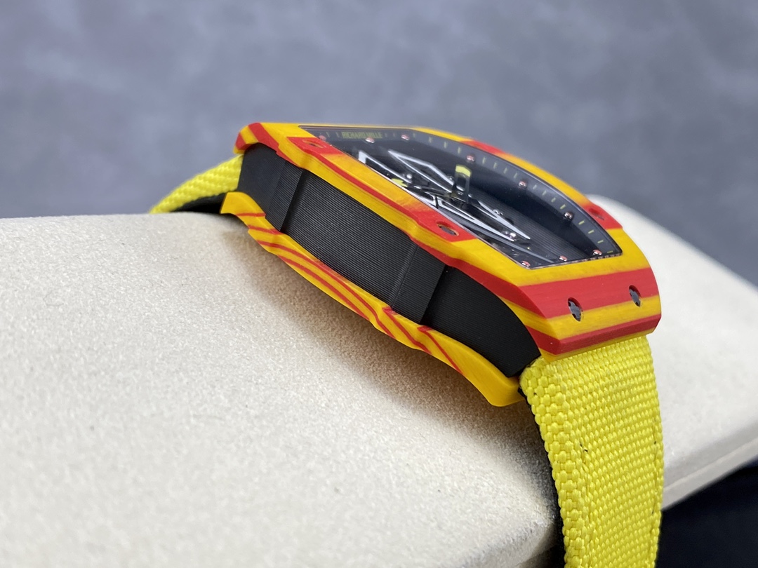 Richard Mille RM27-03 Tourbillon Rafael Nadal Yellow TPT Quartz Edition Yellow Carb