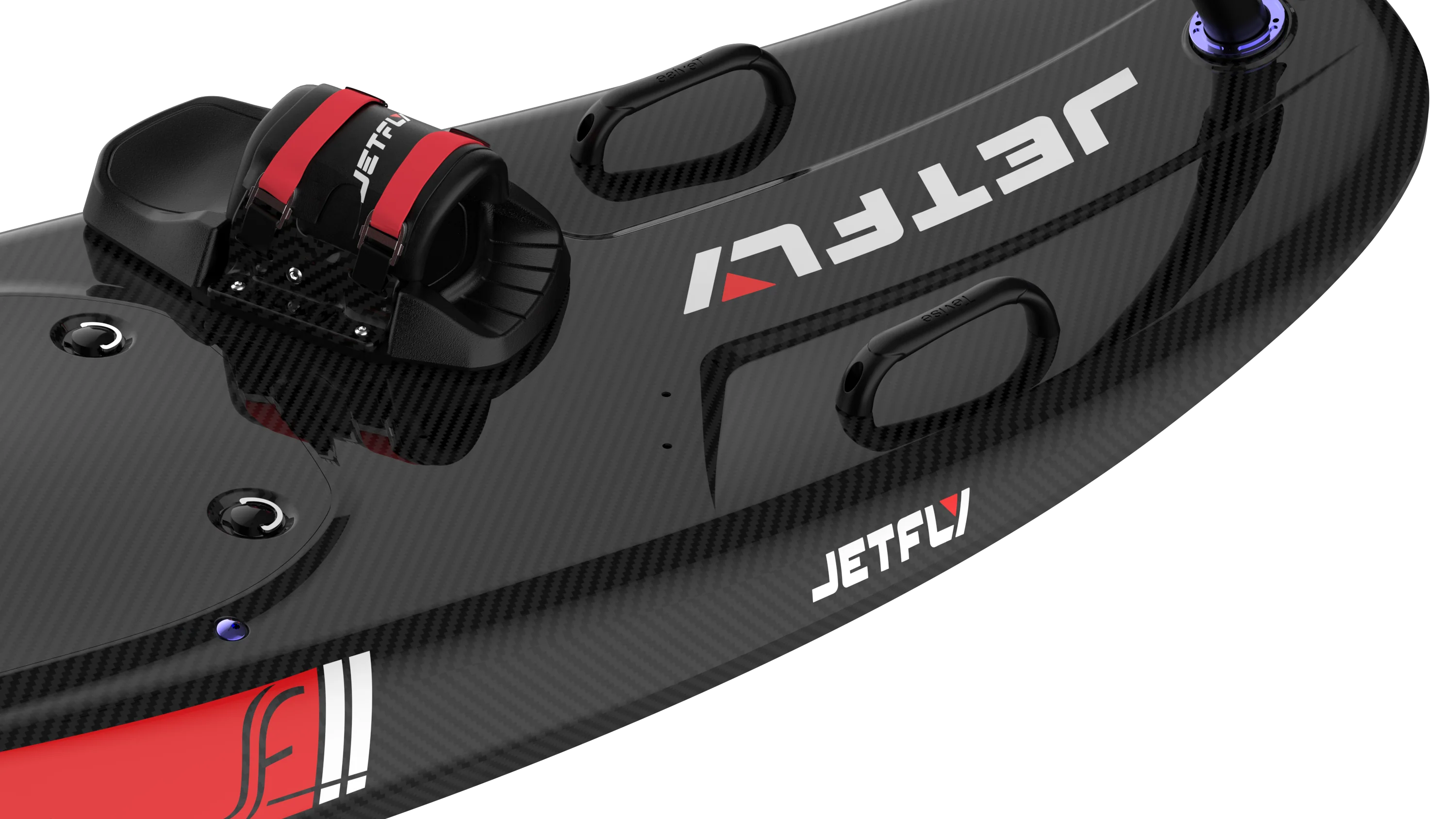 Havospark JF09GT Competition Jetboard — 64km/h T1000 Carbon Fiber EFI Two-Stroke Jet Surf Board