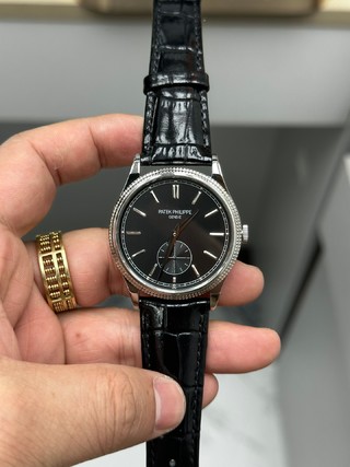 Patek Philippe Calatrava White Gold 6119G 001 Replica Watch