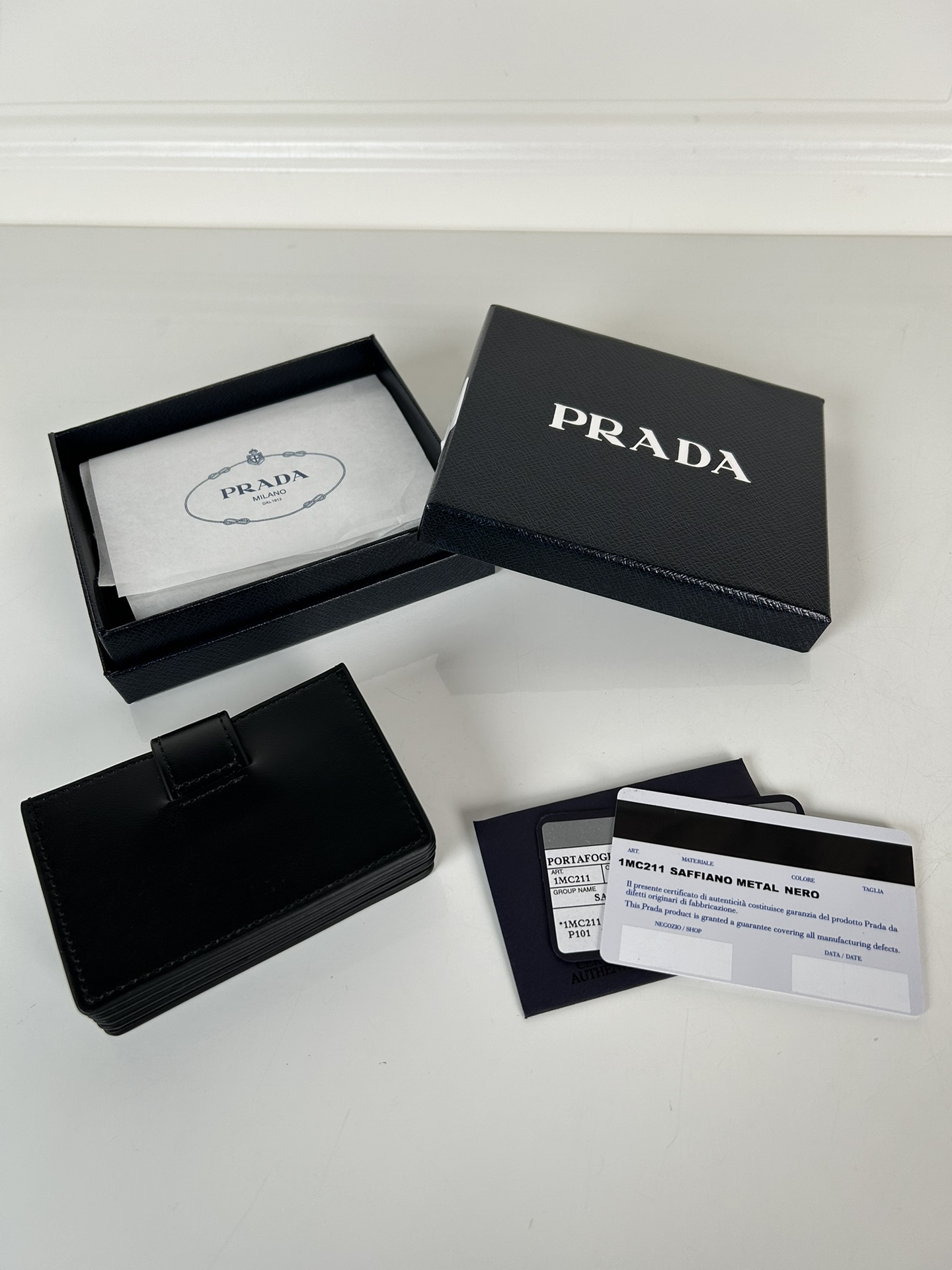 Prada Card Holder Size 10*6cm