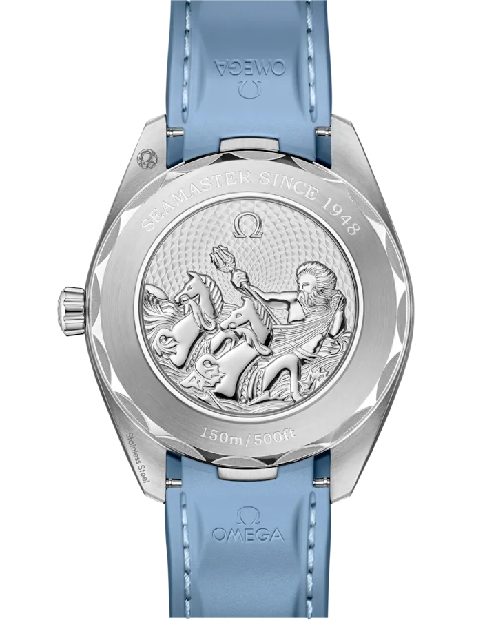 OMEGA SEAMASTER AQUA TERRA 150M 41 MM, STEEL ON RUBBER STRAP
