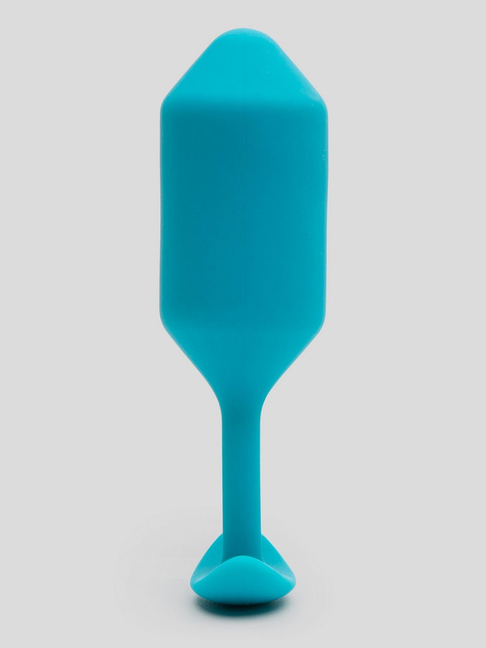 b-Vibe Snug Plug 3 Large Weighted Silicone Butt Plug 4.5 Inch