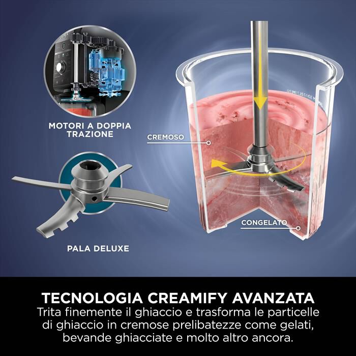 NINJA - Gelatiera CREAMI DELUXE NC502EU-Grigio