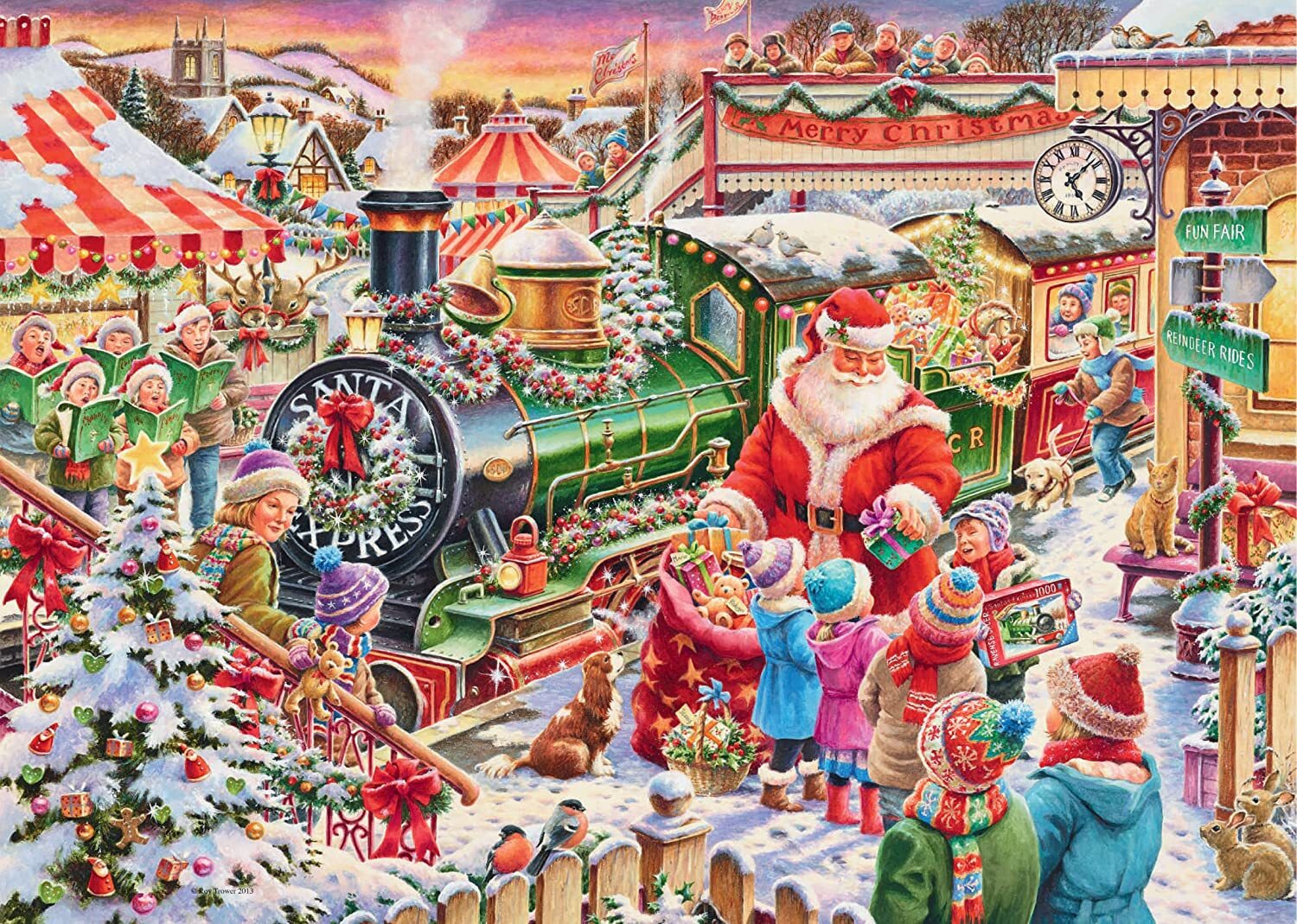 Limited Edition The Santa Express 1000 Piece Puzzle