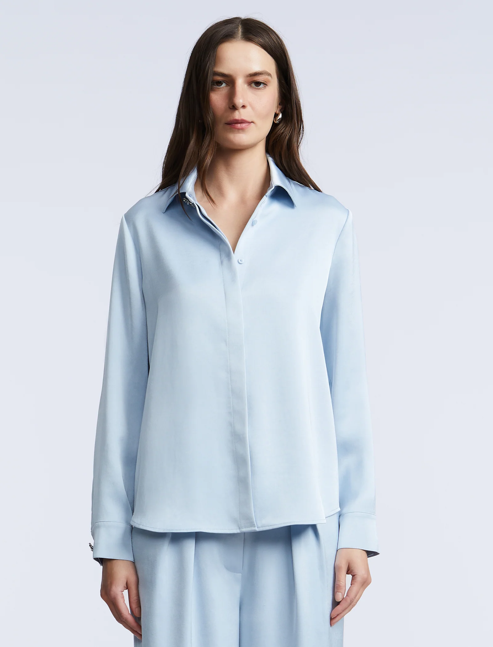 Washed Relaxed Button Down