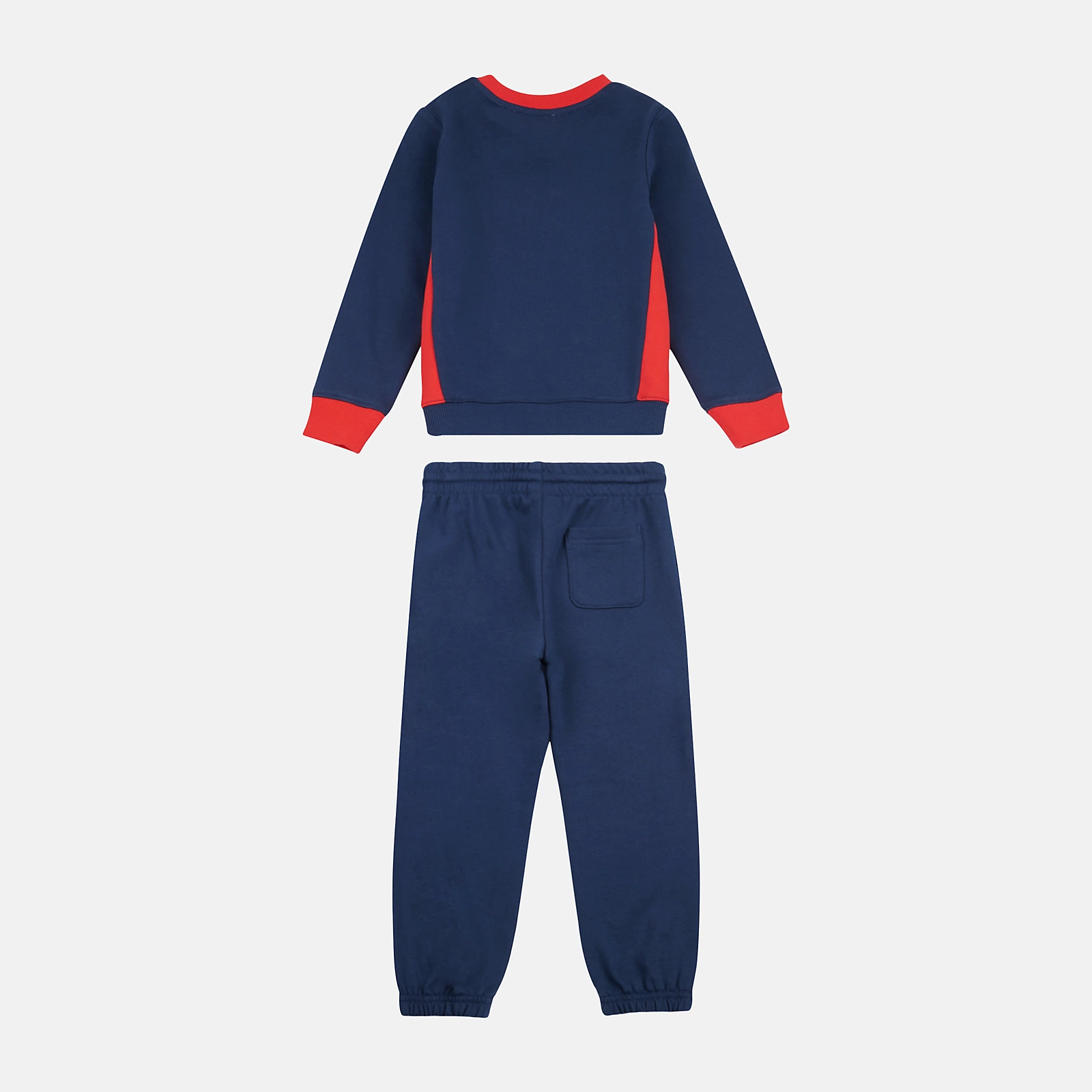 Contrast Crew & Jog Set