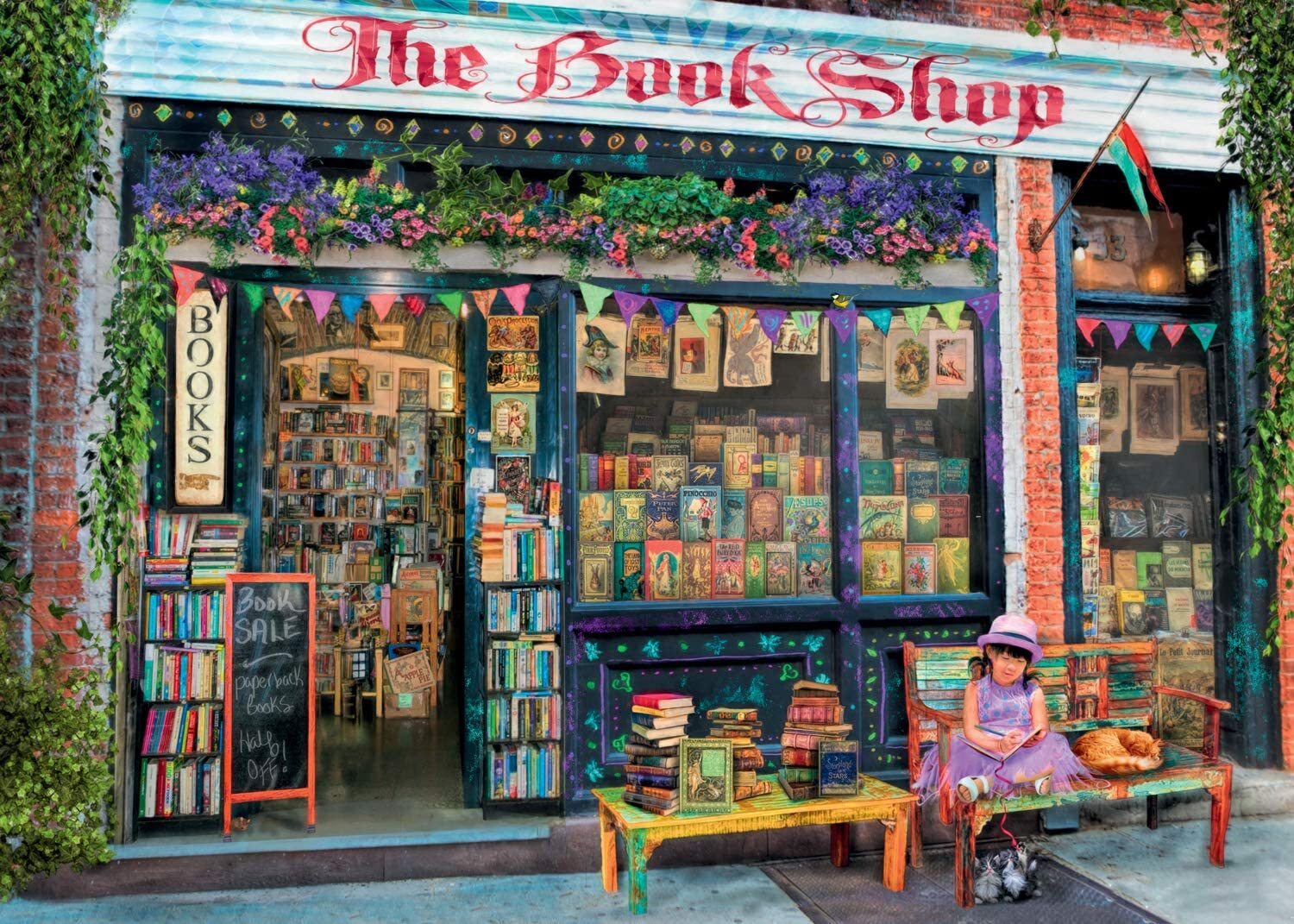 The Bookshop 1000 Piece Puzzle