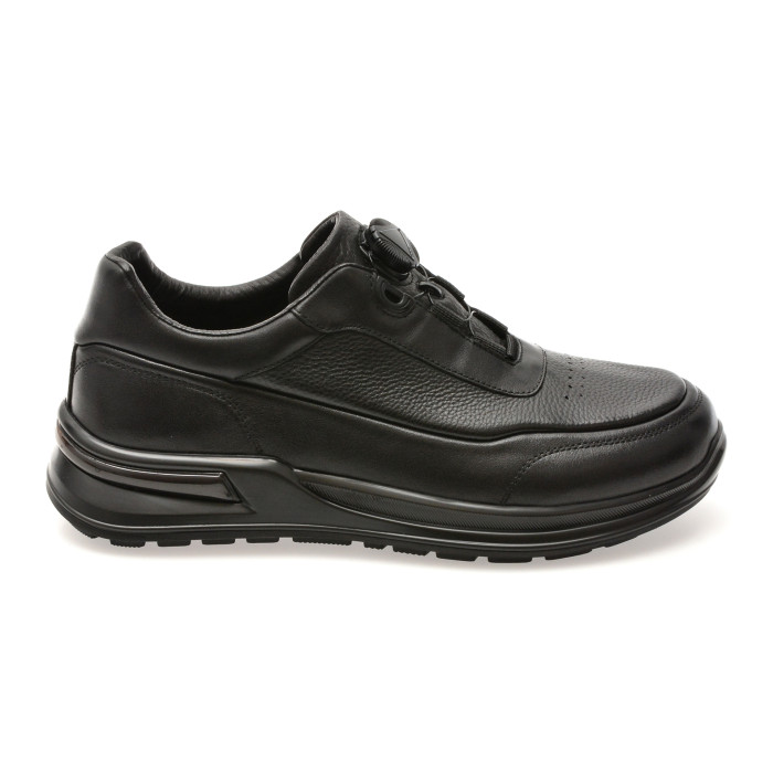 Pantofi sport EPICA negri, 250408, din piele naturala