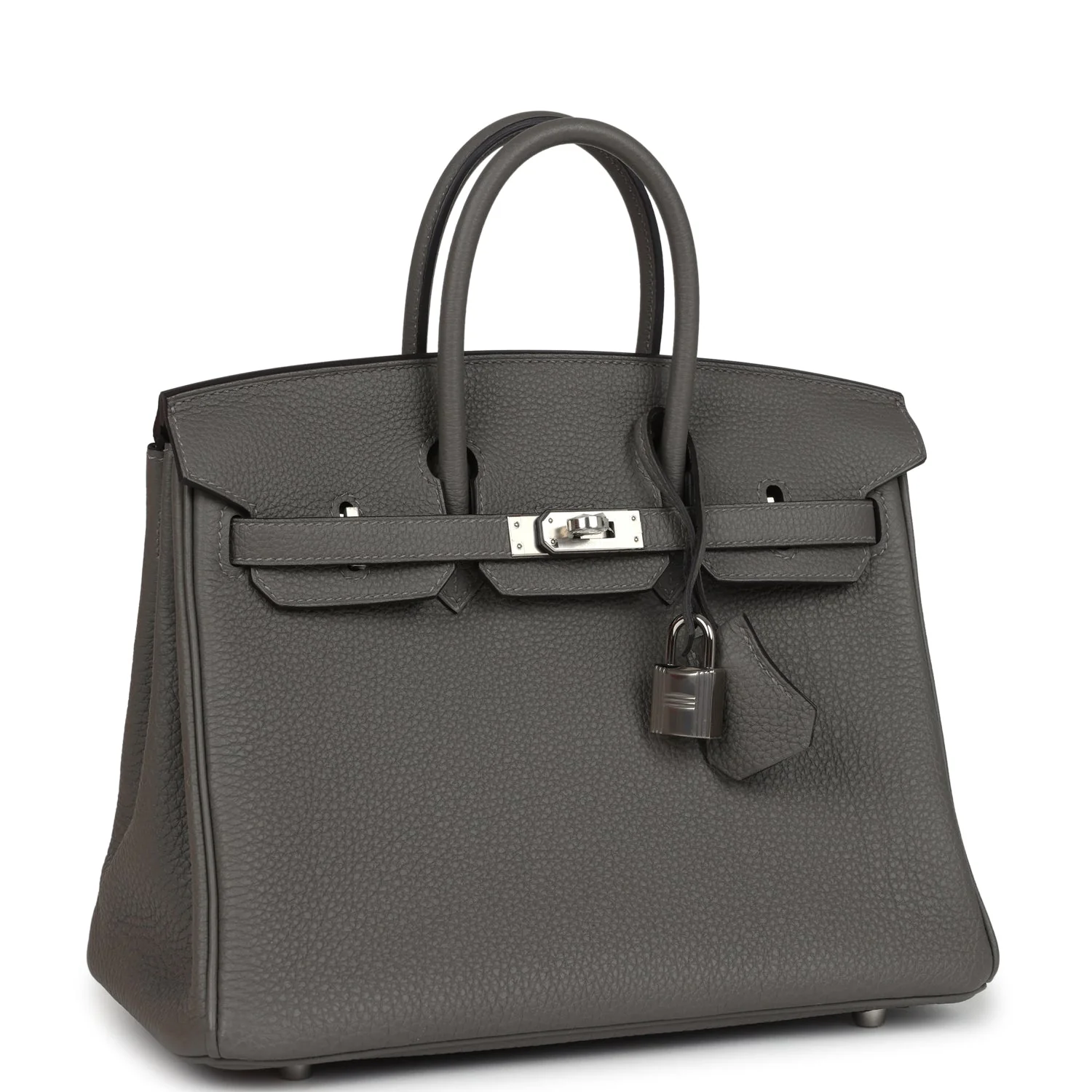 Hermes Birkin 25 Gris Meyer Togo Palladium Hardware