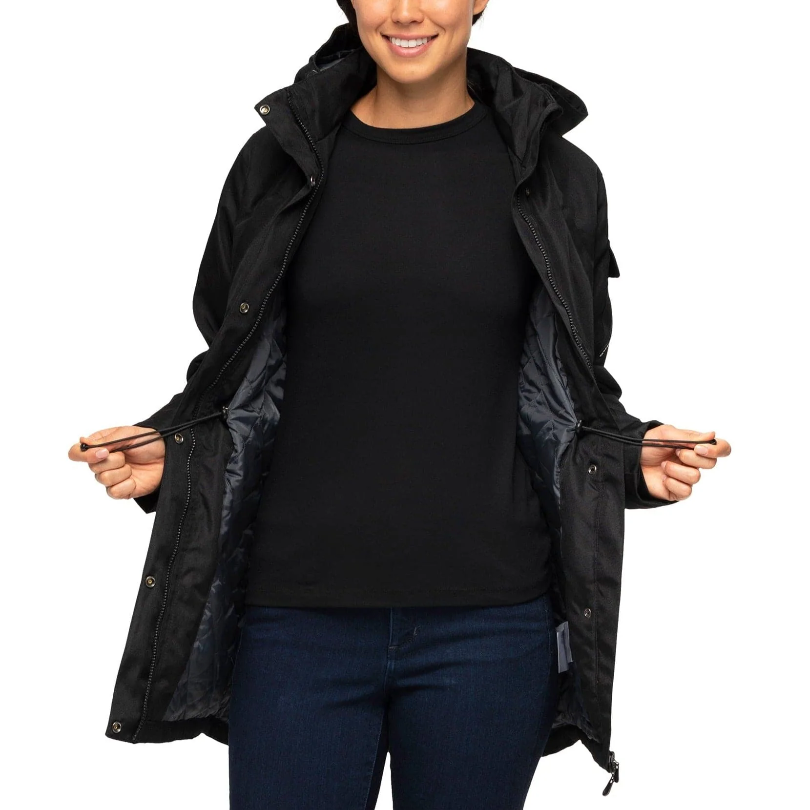 Women Warm Insulated Windproof Winter Outdoor Jacket
