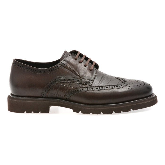 Pantofi eleganti EPICA maro, M296, din piele naturala