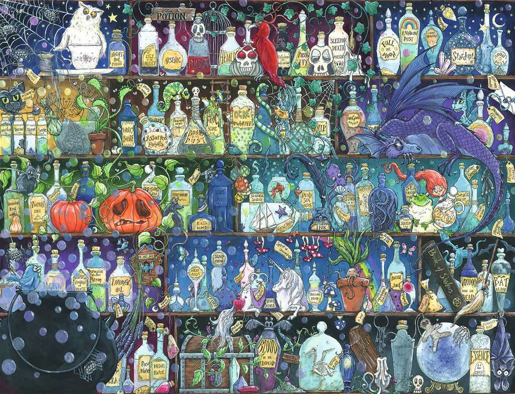 Poisons and Potions 2000 Piece Puzzle