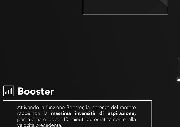 GLEM GAS - Cappa a parete GHP664IX-INOX