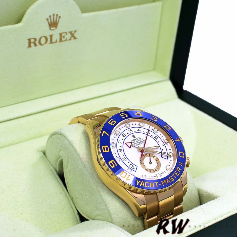 Rolex Yacht-Master II 116688 White Dial 44mm Mens replica watch