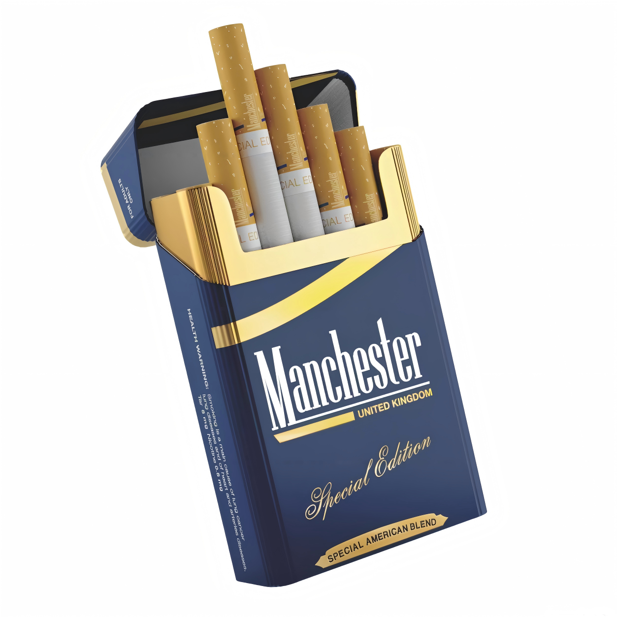 Manchester Special Edition Blue 8mg Carton