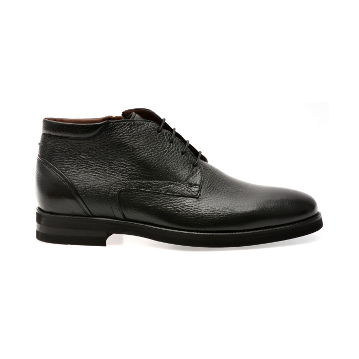 Ghete elegante LE COLONEL negre, 63888, din piele naturala