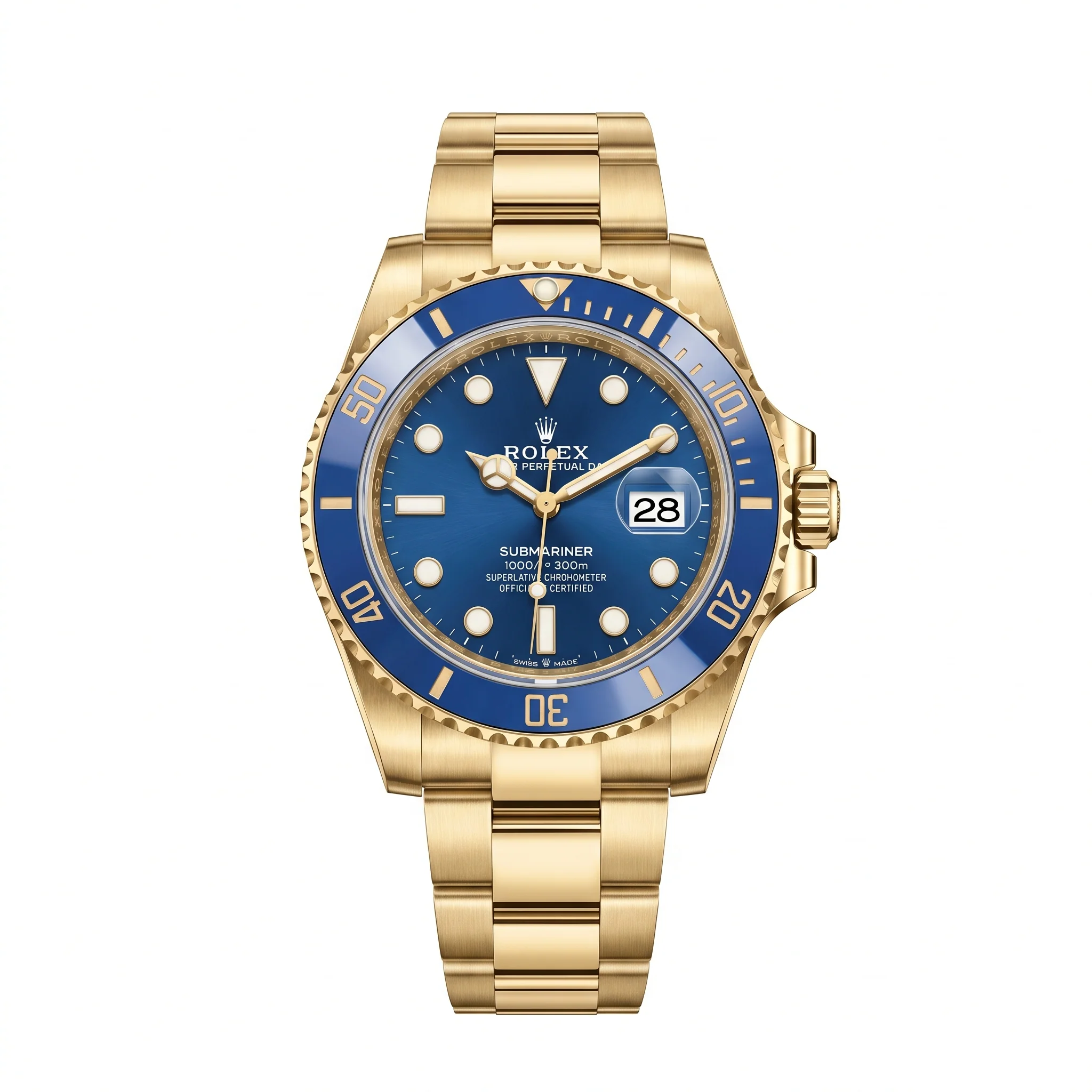 Rolex Submariner Date 126618LB Full Yellow Gold 