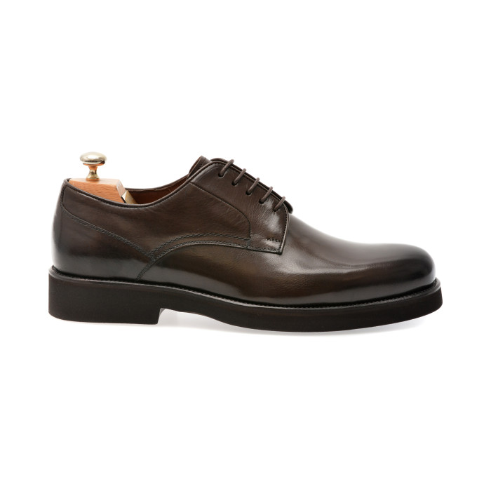 Pantofi eleganti LE COLONEL maro, 69502, din piele naturala