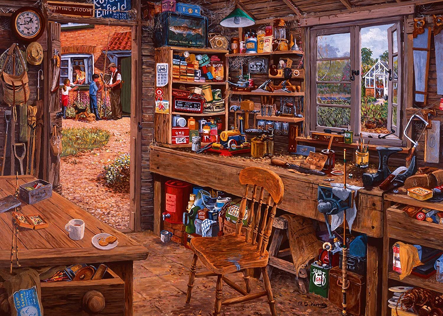 Grandpa’s Shed 1000 Piece Puzzle