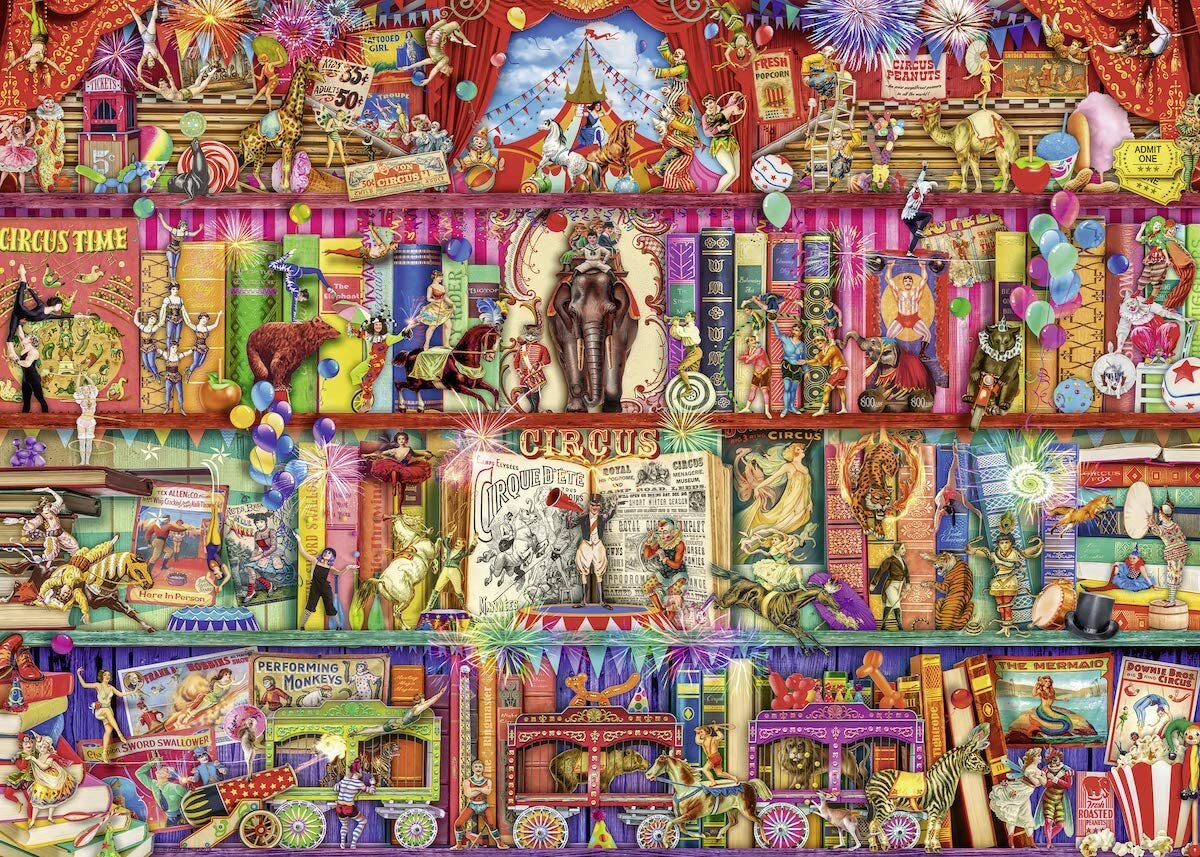 Aimee Stewart The Greatest Show on Earth 1000 Piece Puzzle
