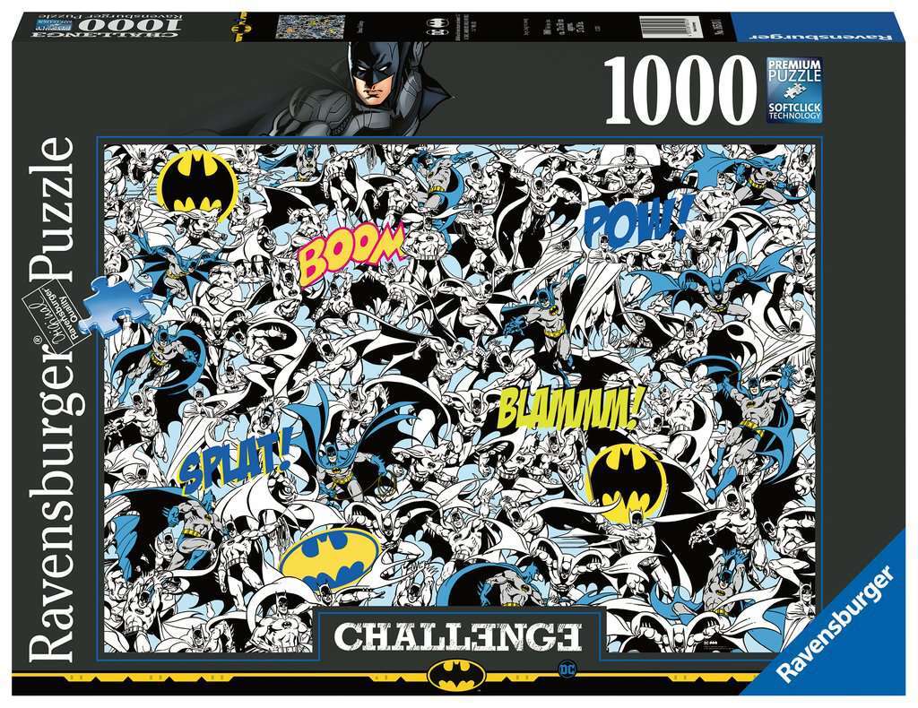 Batman Challenge 1000 Piece Puzzle